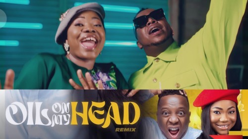 Oil on my head image